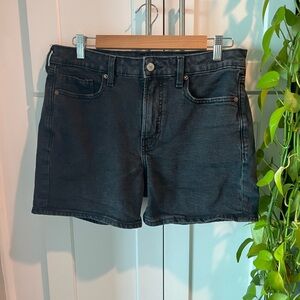 Old Navy size 10 Black Denim High-Rise Women's Shorts